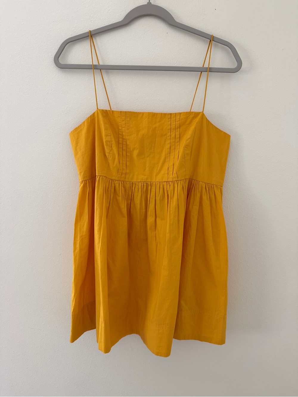 Maeve Anthropologie Boho Chic Minimalistic Pleated Babydoll Tunic Top medium - Picture 6 of 11